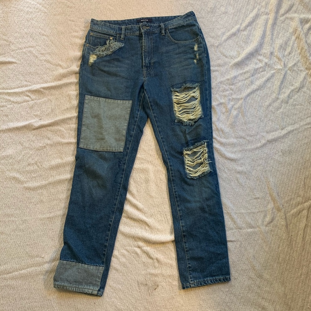 Distressed Jeans